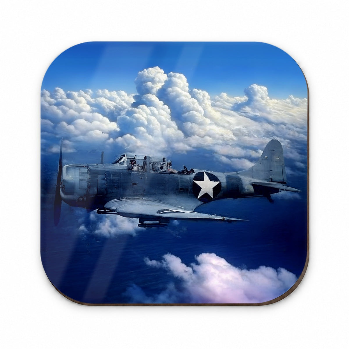 SBD Dauntless WWII US Navy Dive Bomber Carrier Plane Fridge Magnet