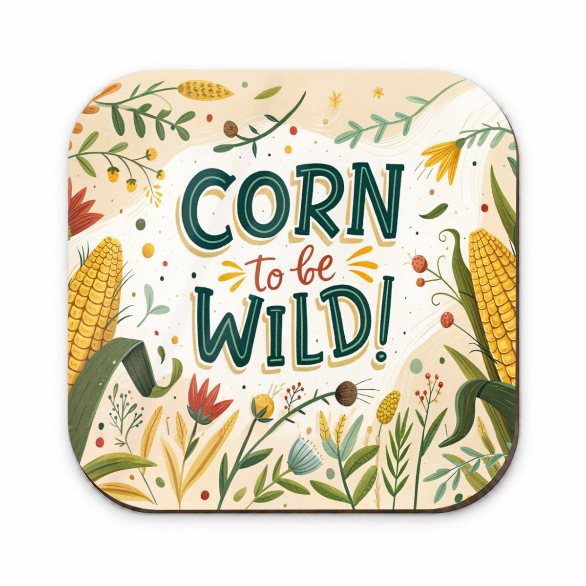 Funny Corn To Be Wild Fridge Magnet