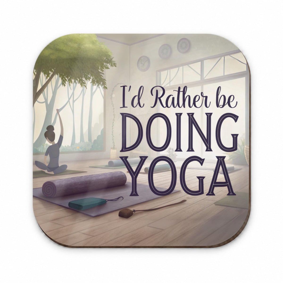 I'd Rather Be Doing Yoga Fridge Magnet