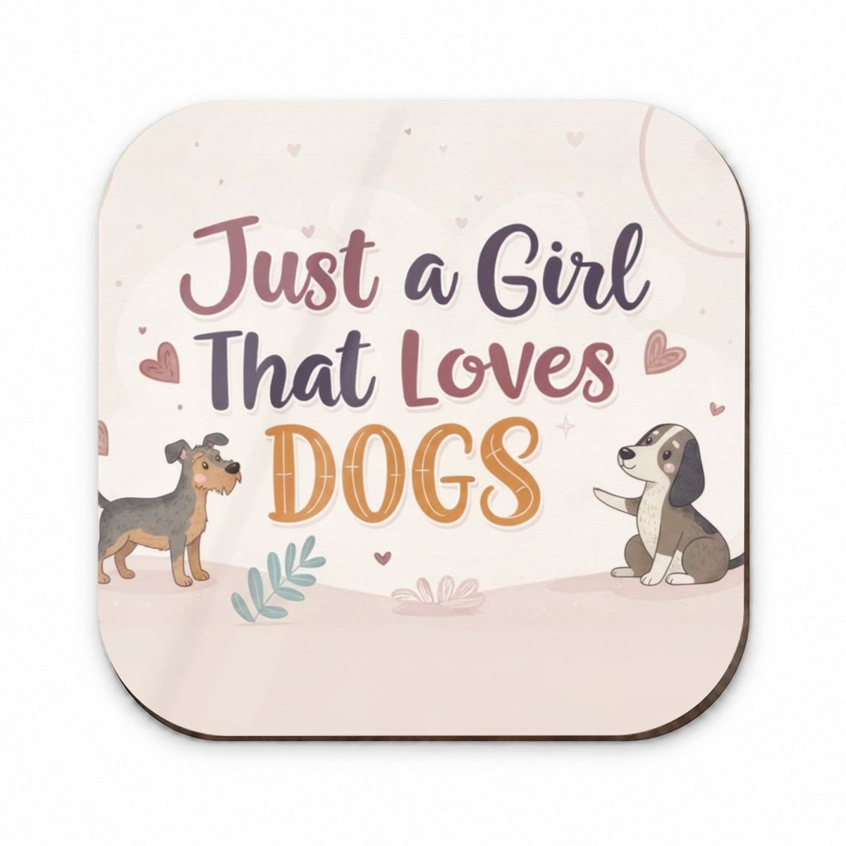 Just A Girl That Loves Dogs Fridge Magnet