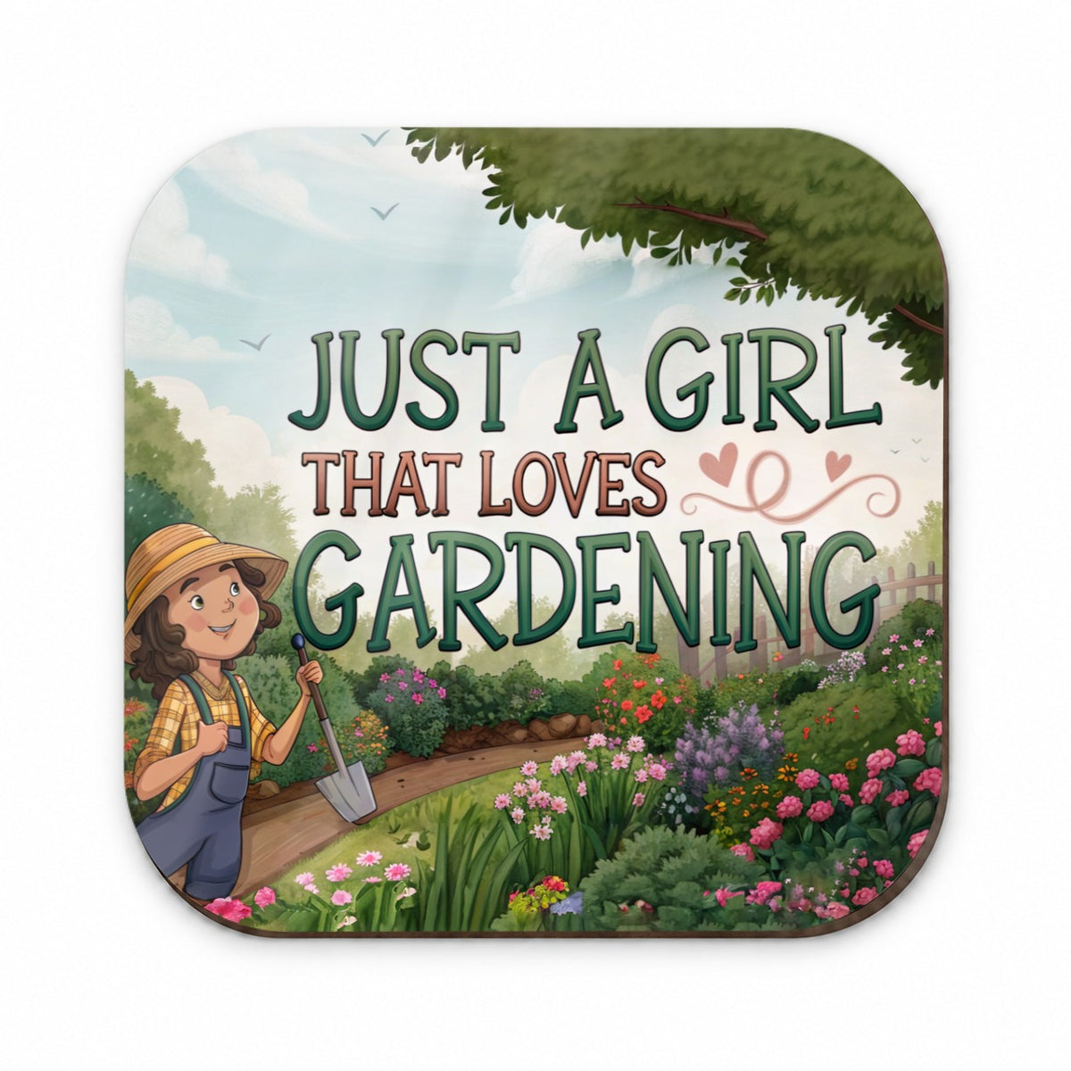 Just A Girl That Loves Gardening Funny Fridge Magnet