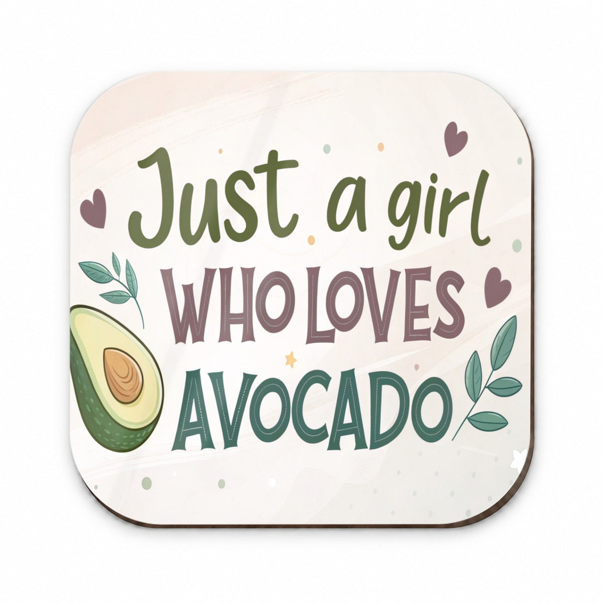 Just A Girl Who Loves Avocado Funny Fridge Magnet