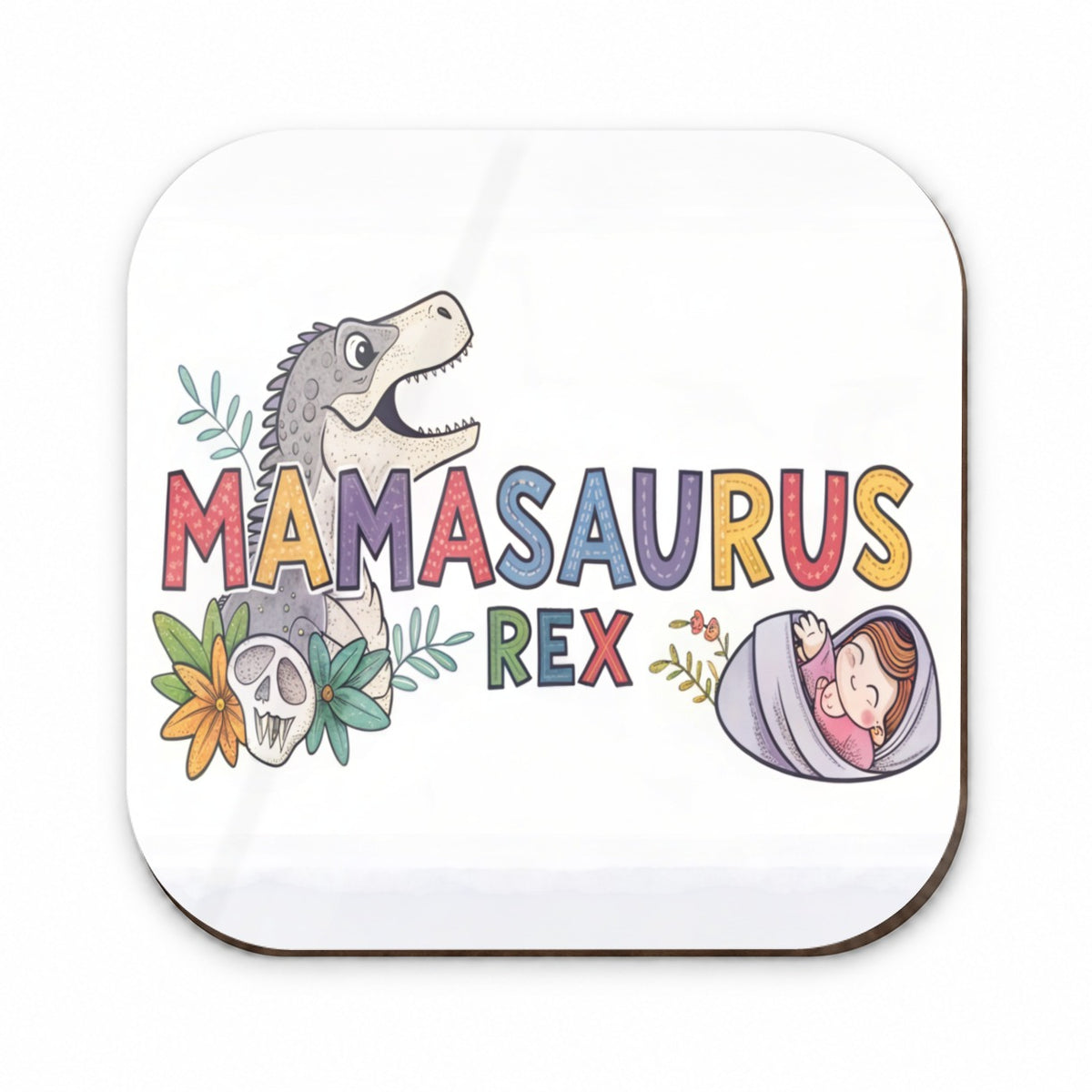 Mamasaurus Rex Mama Dinosaur Fridge Magnet