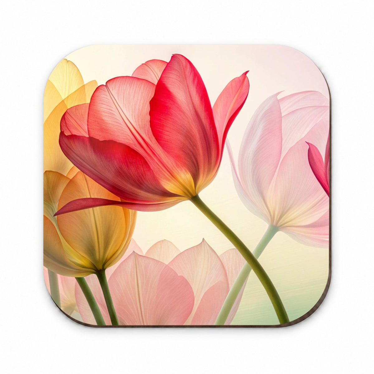 Abstract Tulips Fridge Magnet