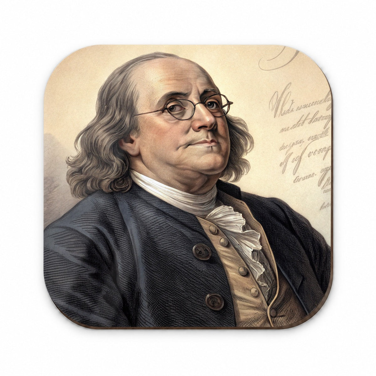 Benjamin Franklin American History Fridge Magnet