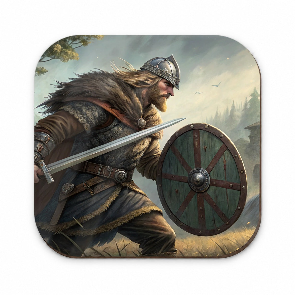 Beowulf Norse Warrior Fridge Magnet