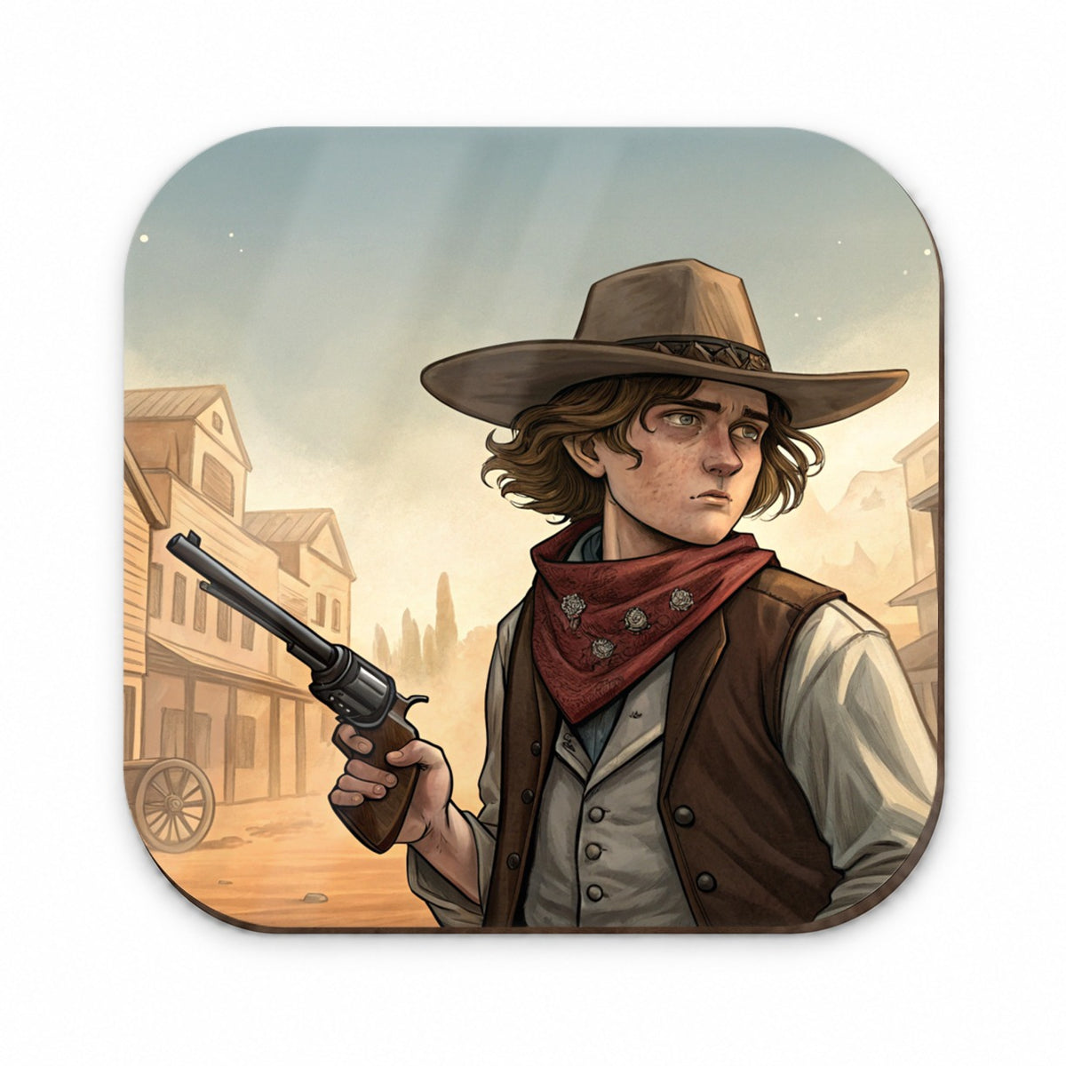 Billy the Kid Outlaw Fridge Magnet