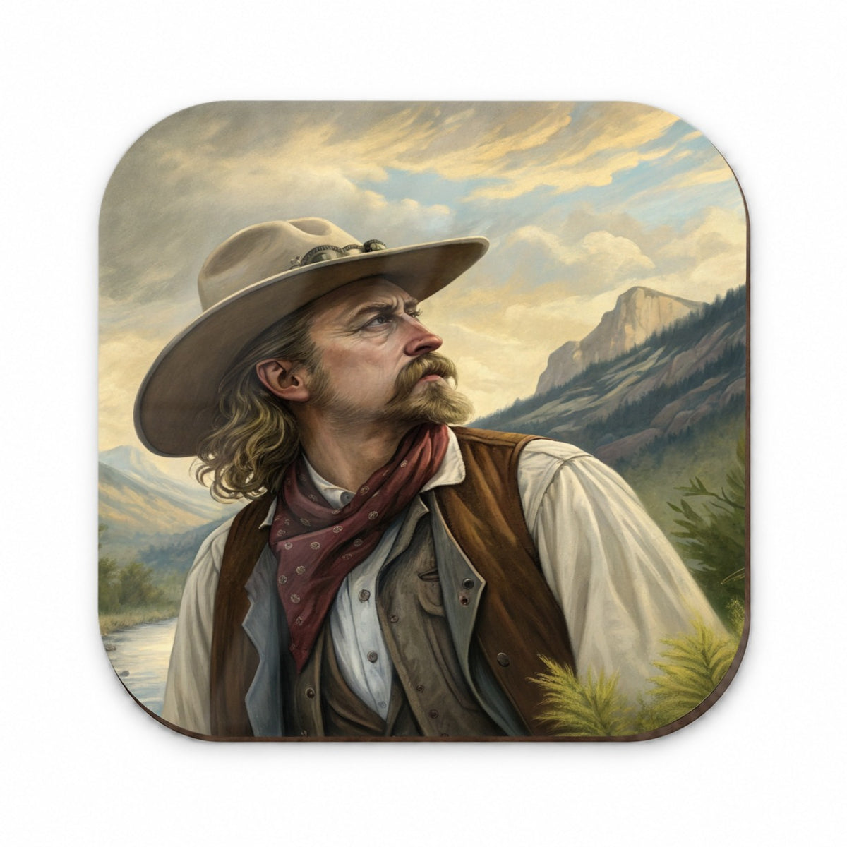 Buffalo Bill Wild West Fridge Magnet