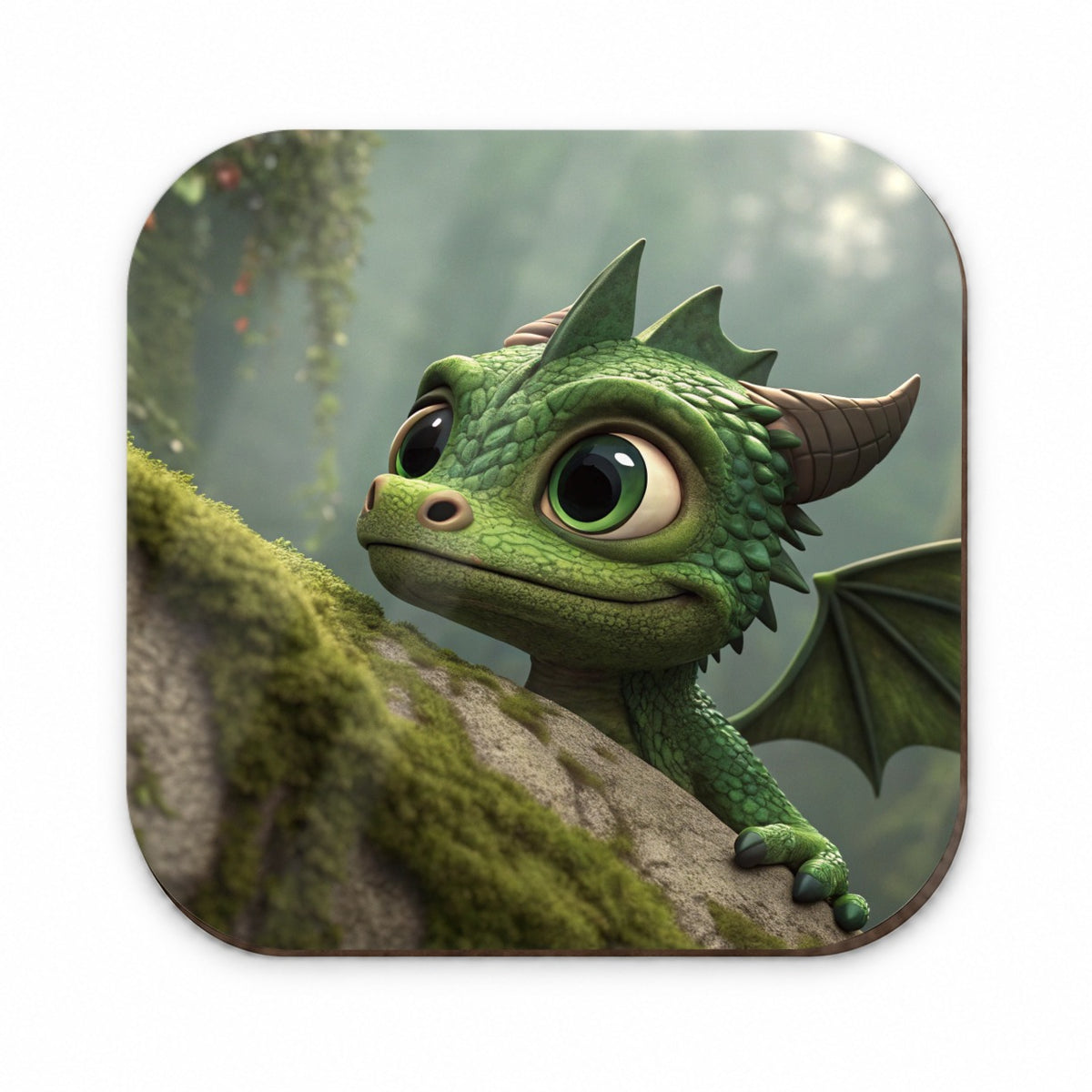 Fantasy Dragon Forest Nature Fridge Magnet