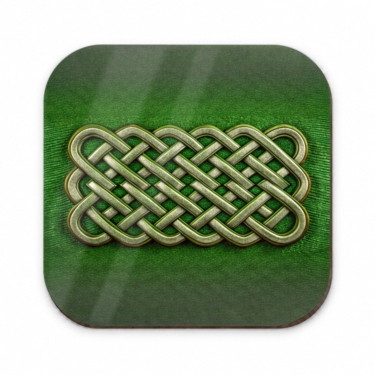Irish Celtic Knot Green Fridge Magnet