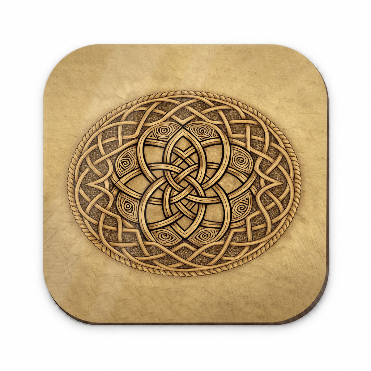Irish Celtic Knot Mandala Fridge Magnet