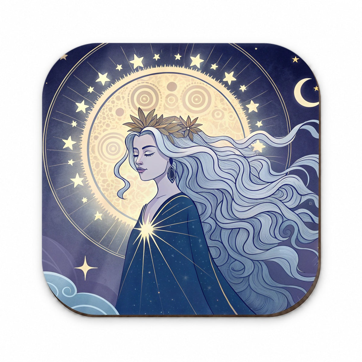 Moon Goddess Cosmic Tarot Fridge Magnet