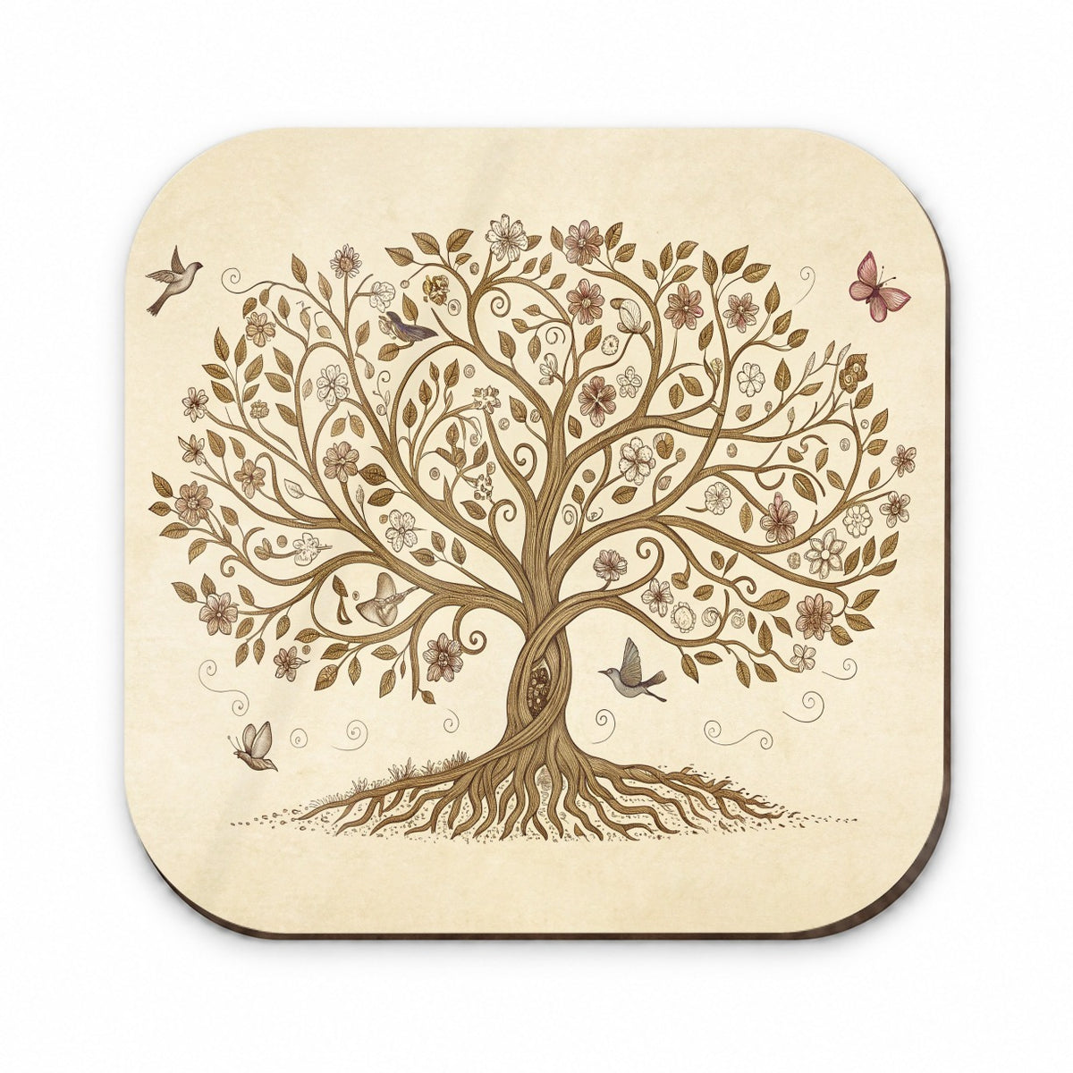 Vintage Tree Of Life Fridge Magnet