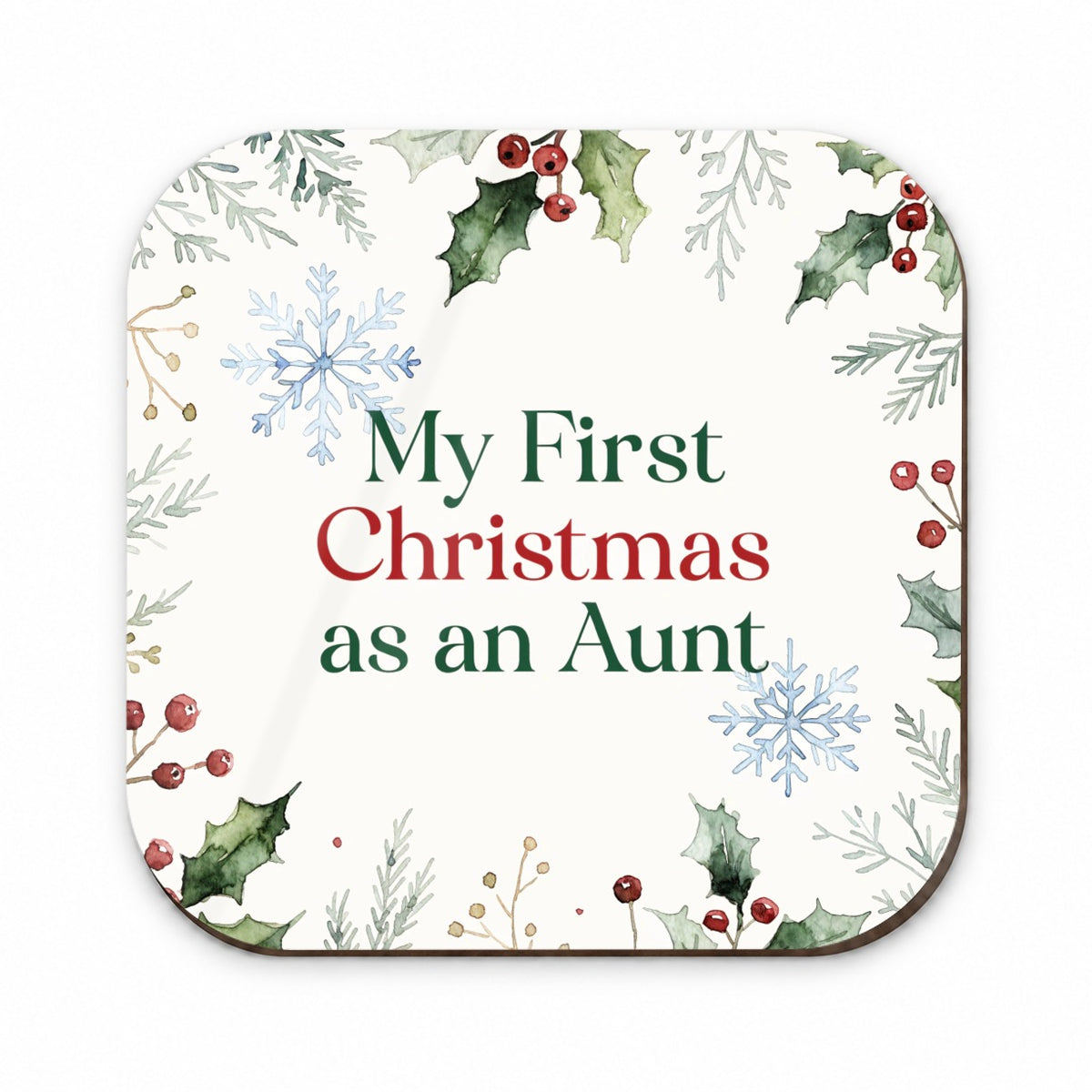 Fist Christmas Aunt Fridge Magnet