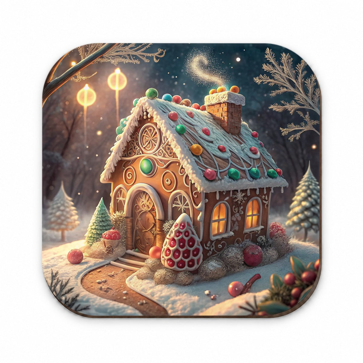 Gingerbread House Christmas Fancy Fridge Magnet