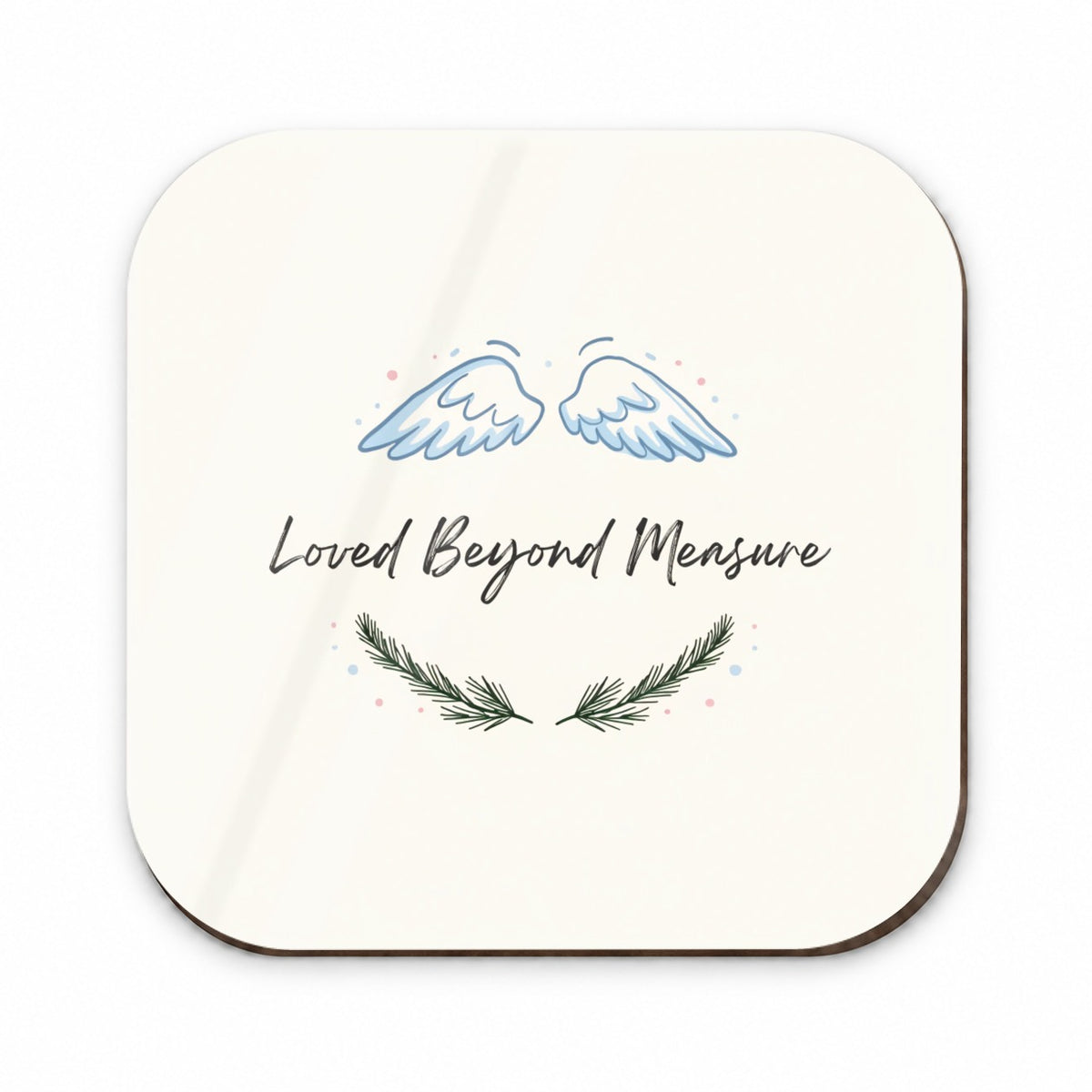 Loved Beyond Measure Christmas Angel Simple Fridge Magnet