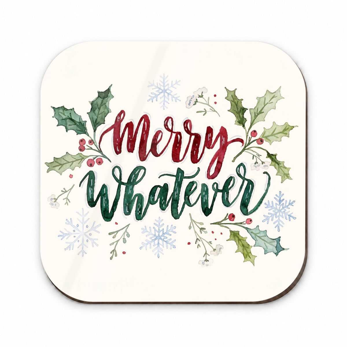 Merry Whatever Christmas Funny Fridge Magnet