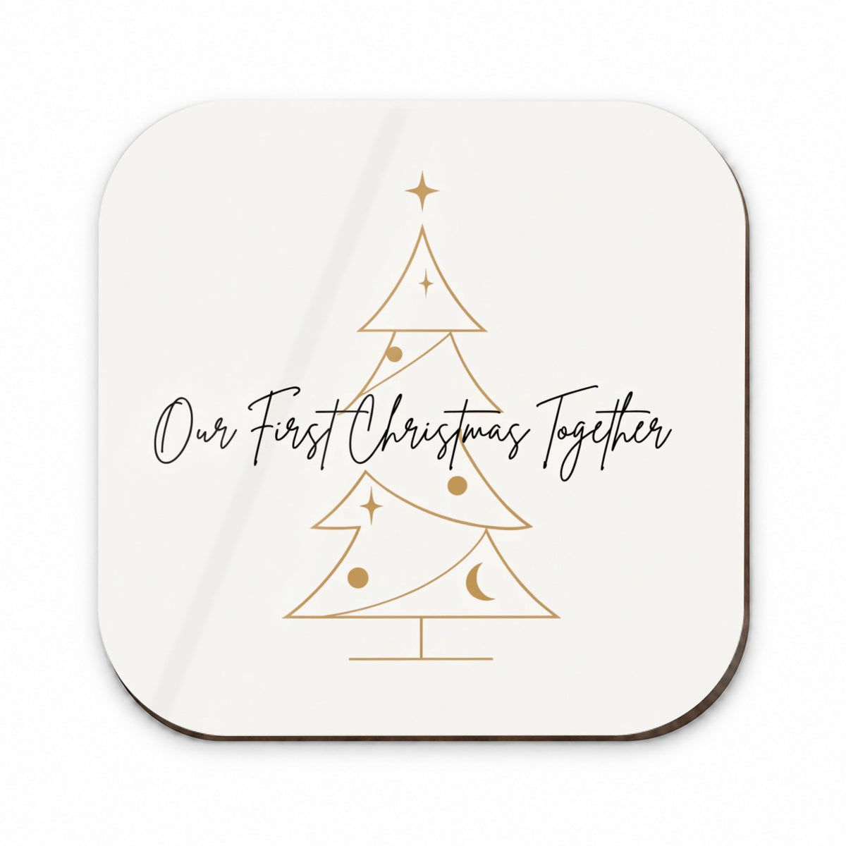 Our First Christmas Together Contemporary Fridge Magnet