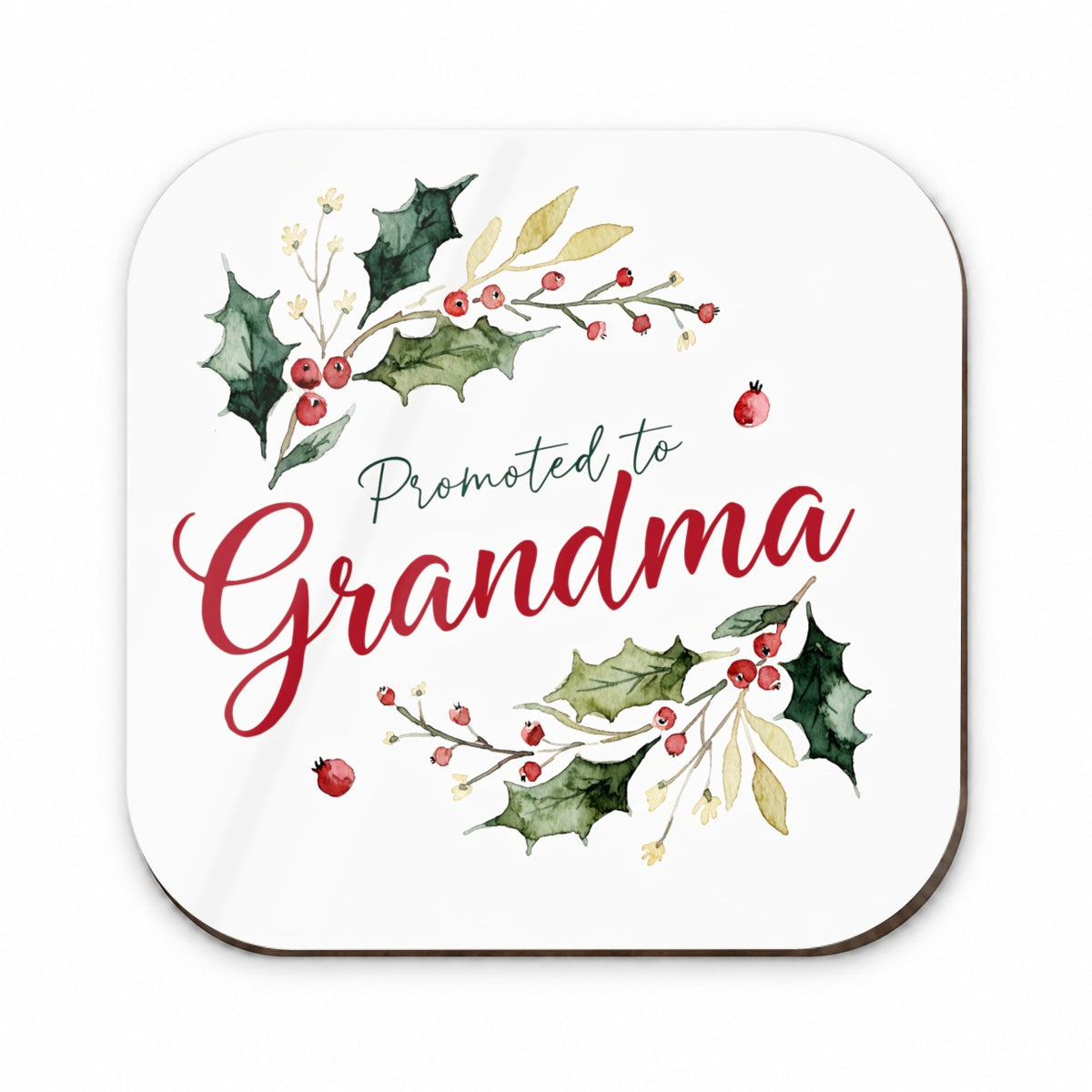 Promoted To Grandma Christmas Fridge Magnet