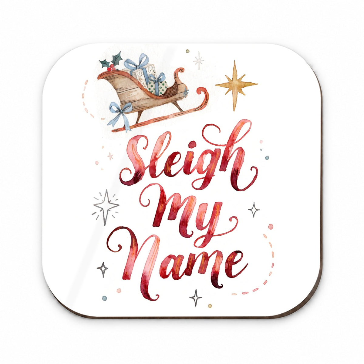Sleigh Say My Name Christmas Fridge Magnet