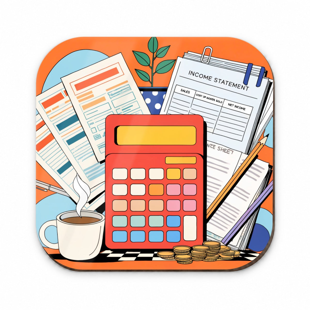 Accountant Bookkeeper Fridge Magnet