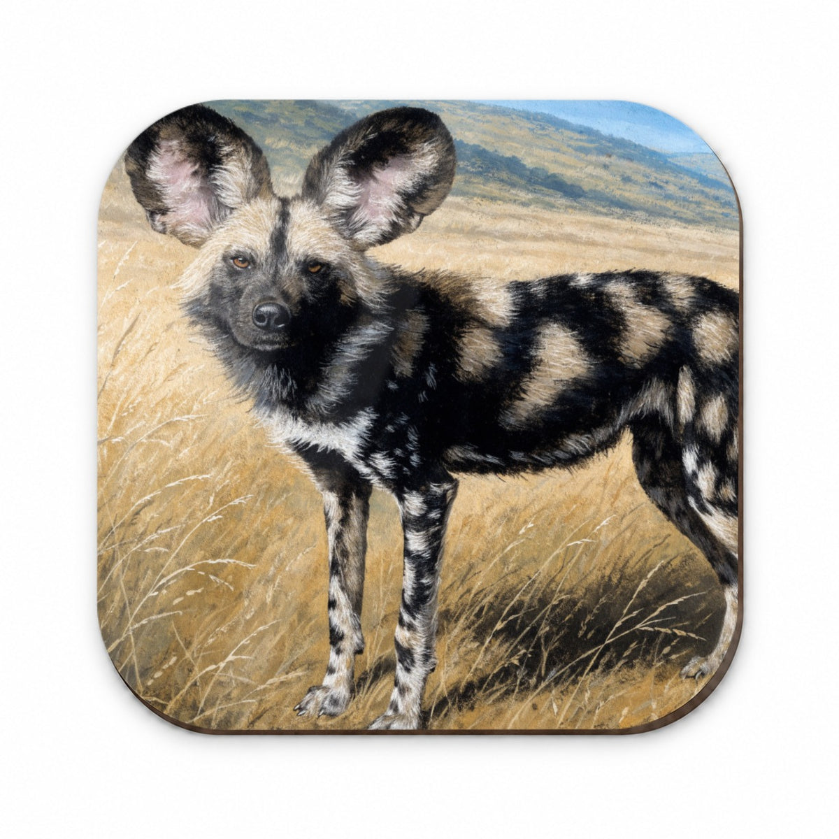 African Wild Dog Fridge Magnet