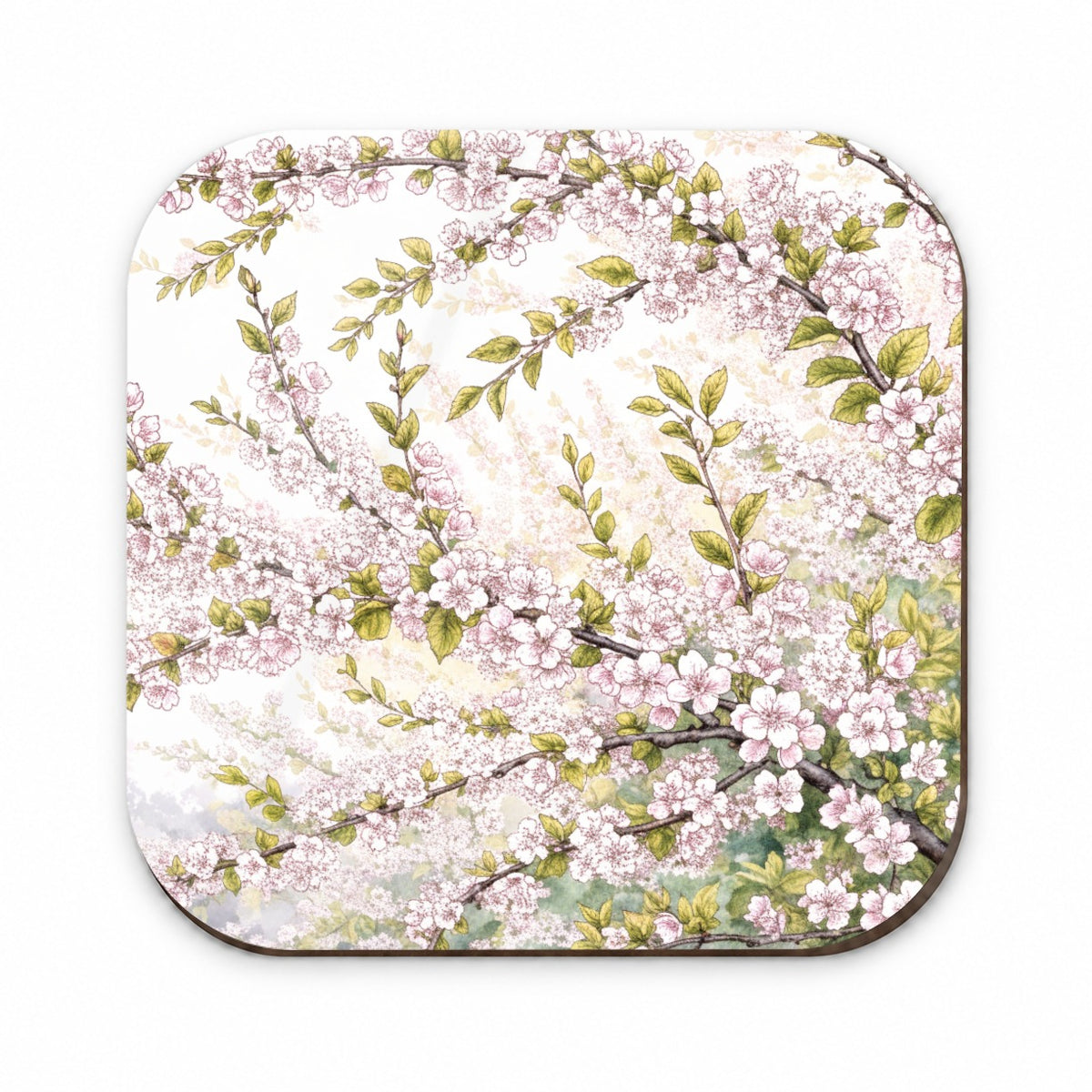 Apple Blossom Branches Fridge Magnet