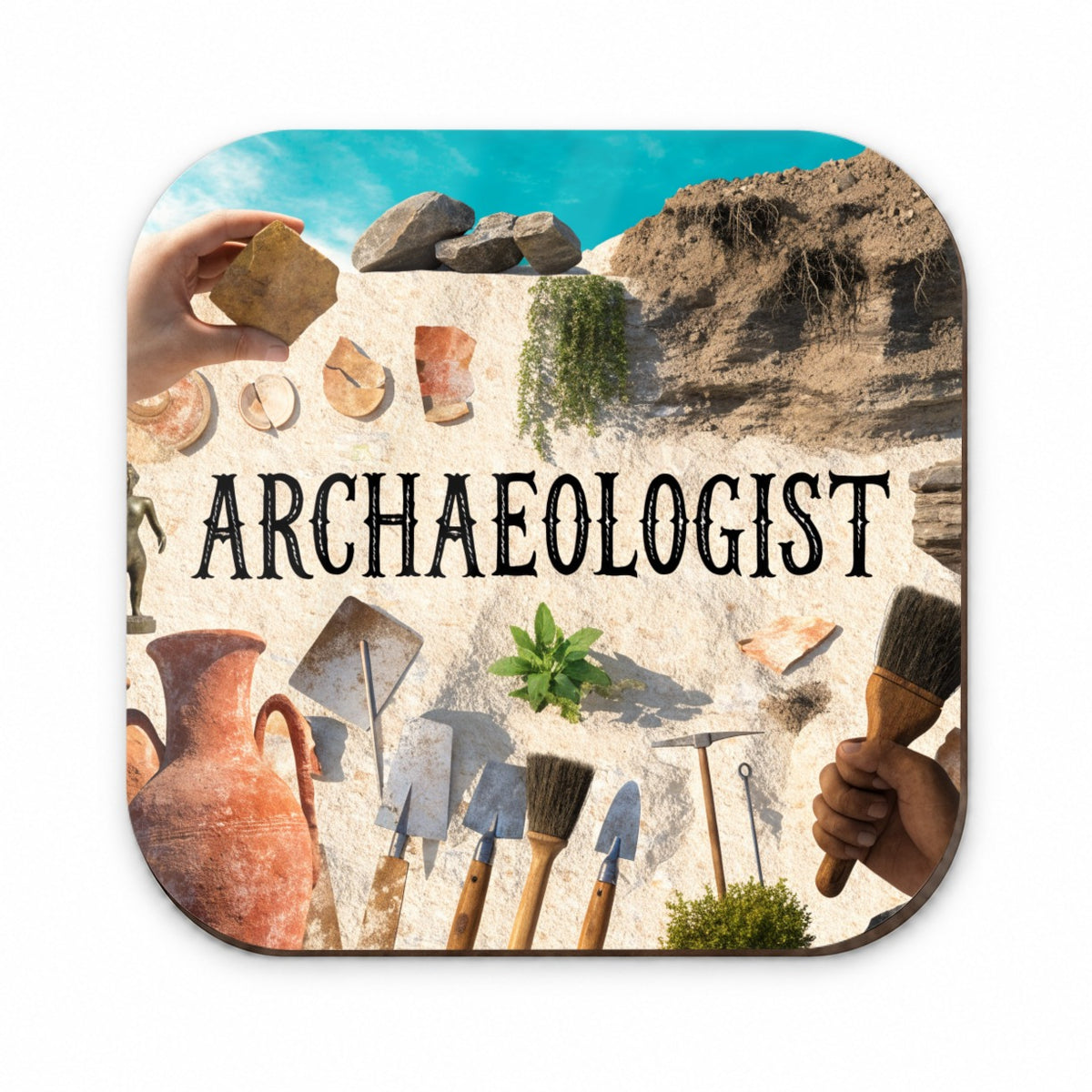 Archaeologist Fridge Magnet