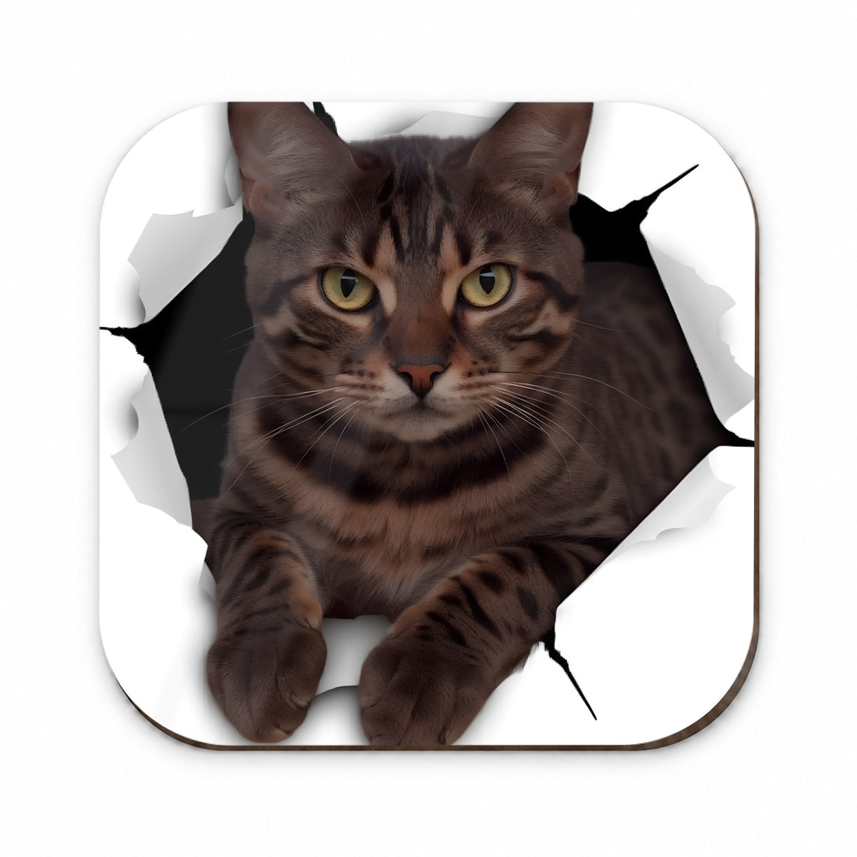 Bengal Cat Breakout Fridge Magnet