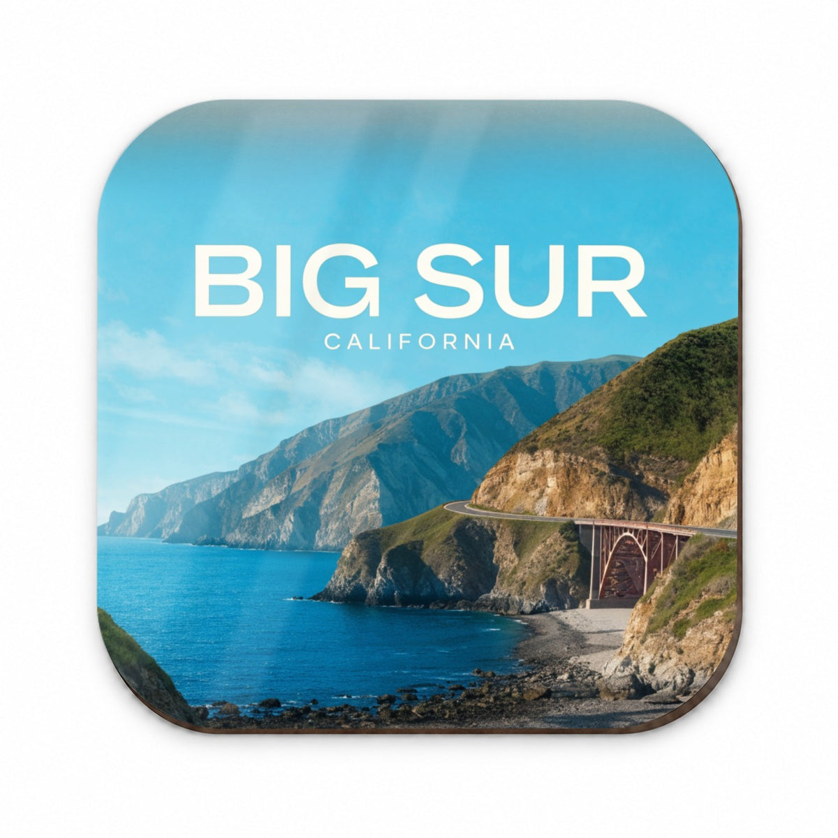 Big Sur California Travel Ocean Fridge Magnet