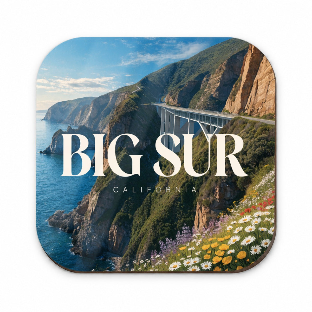 Big Sur California Travel Fridge Magnet