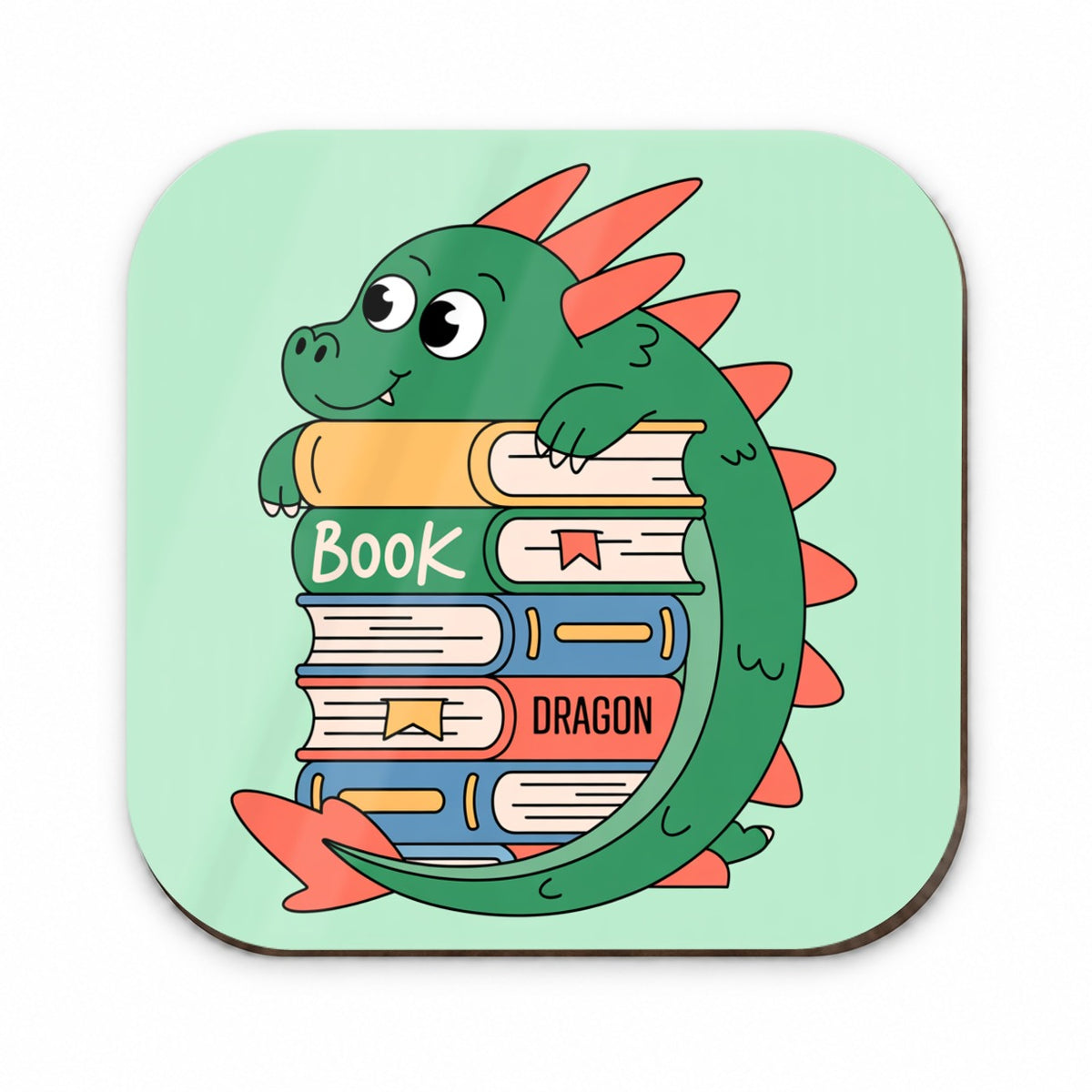 Book Dragon Reader Funny Fridge Magnet