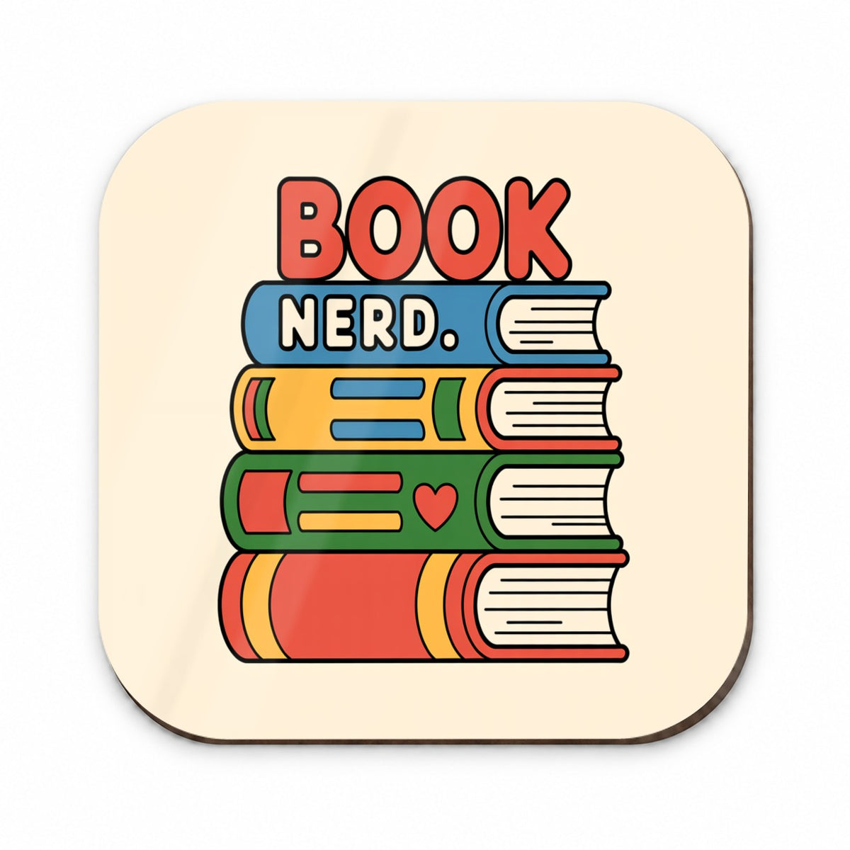 Book Nerd Reader Cute Funny Fridge Magnet