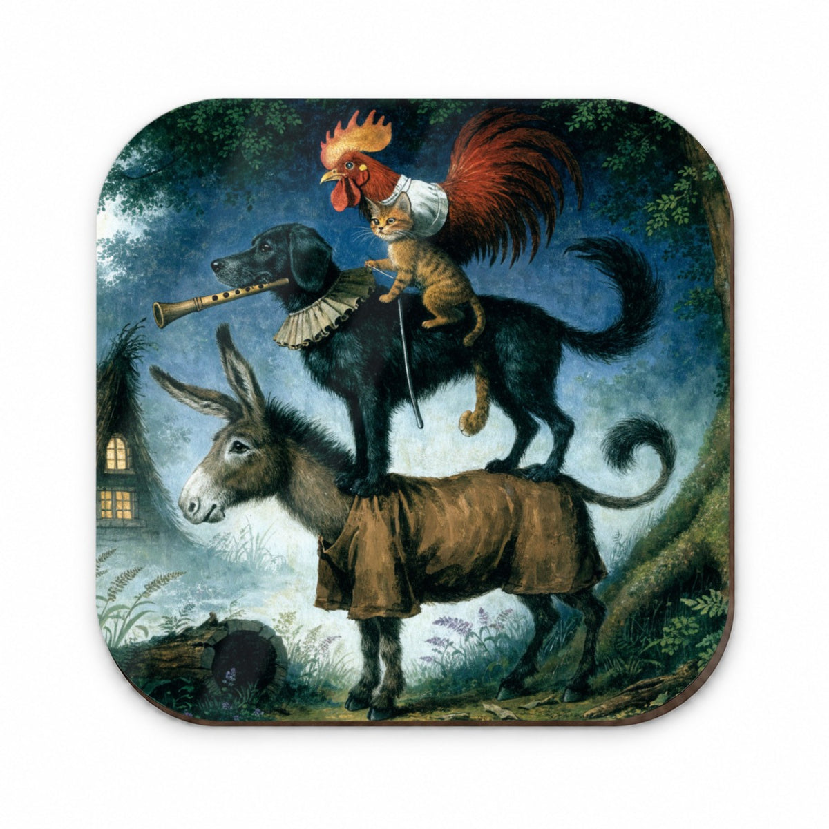 Bremen Town Musicians Fridge Magnet