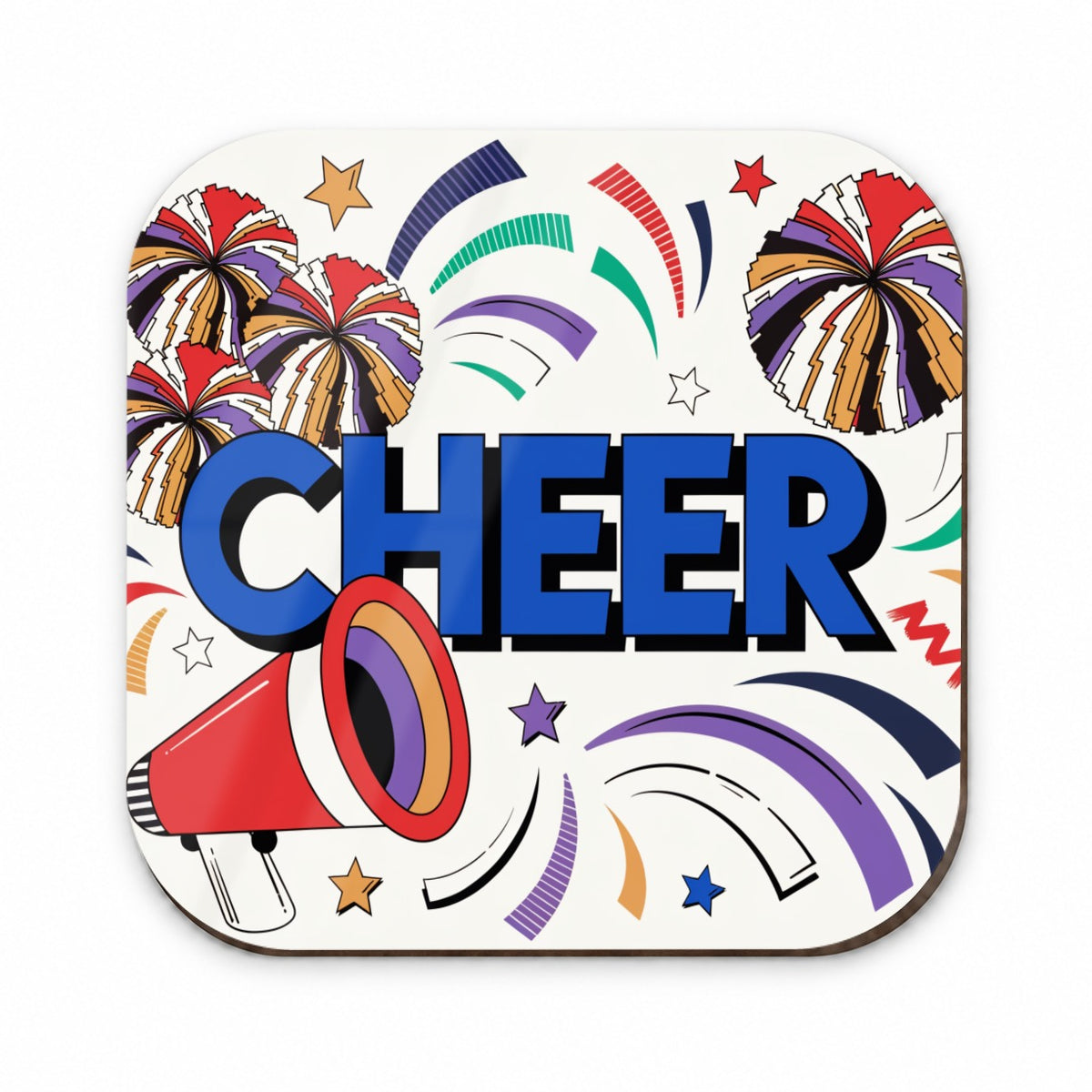 Cheer Cheerleader Colorful Fridge Magnet