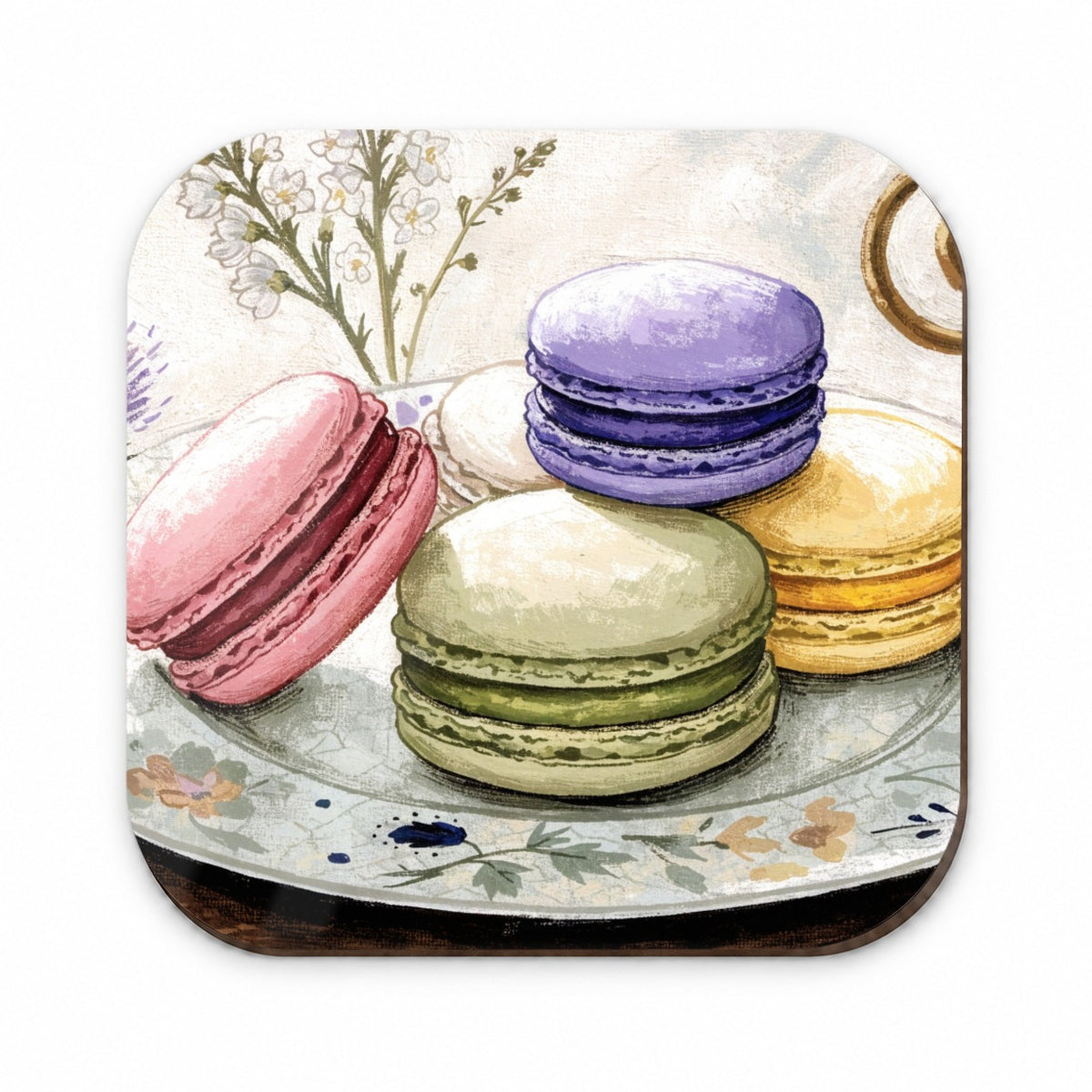 Colorful Macaron Patisserie Fridge Magnet