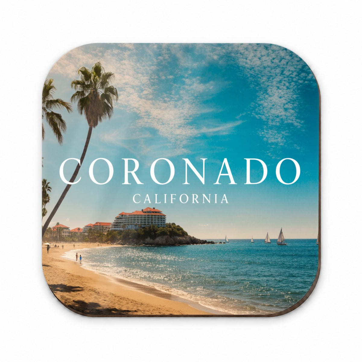 Coronado California Travel Fridge Magnet