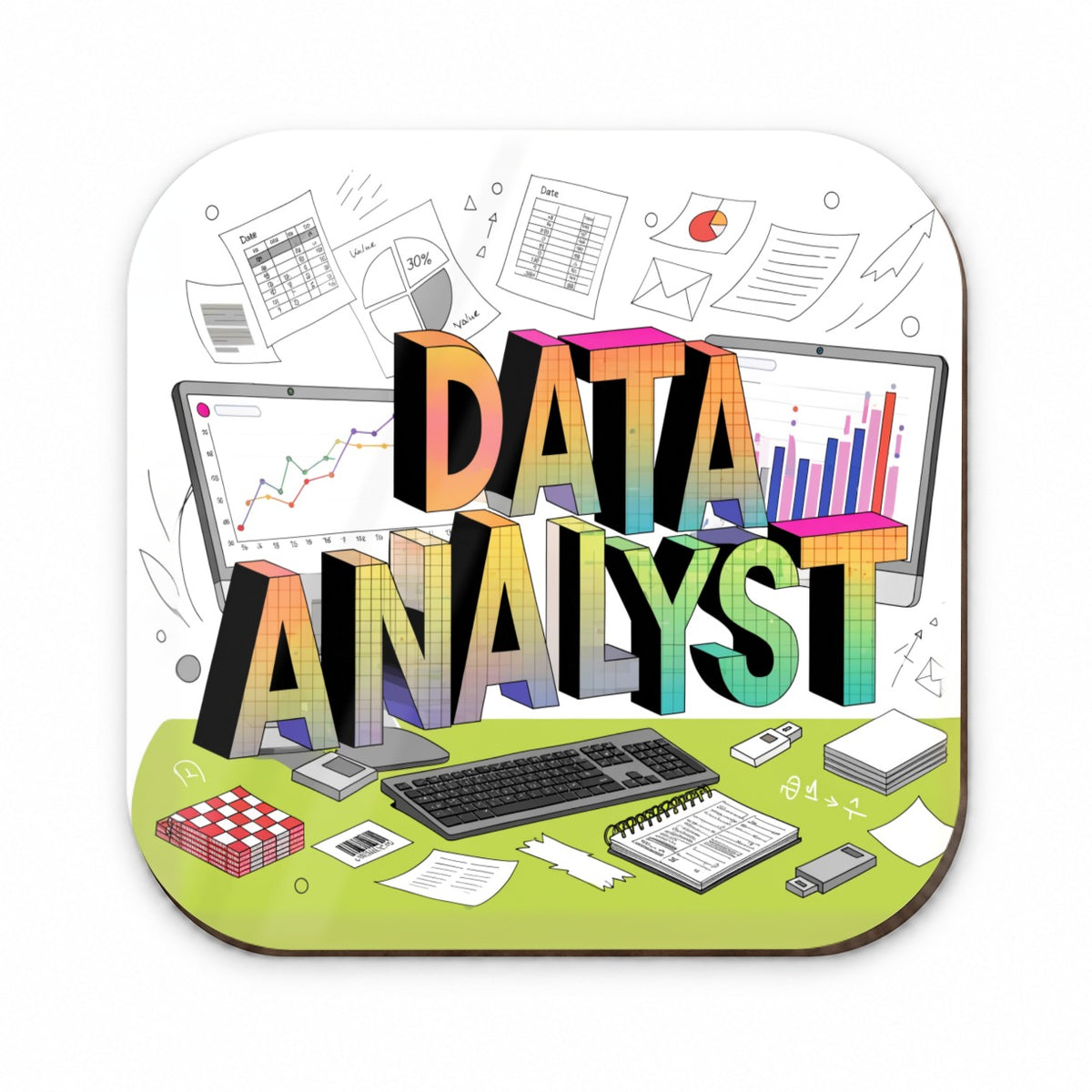 Data Analyst Fridge Magnet