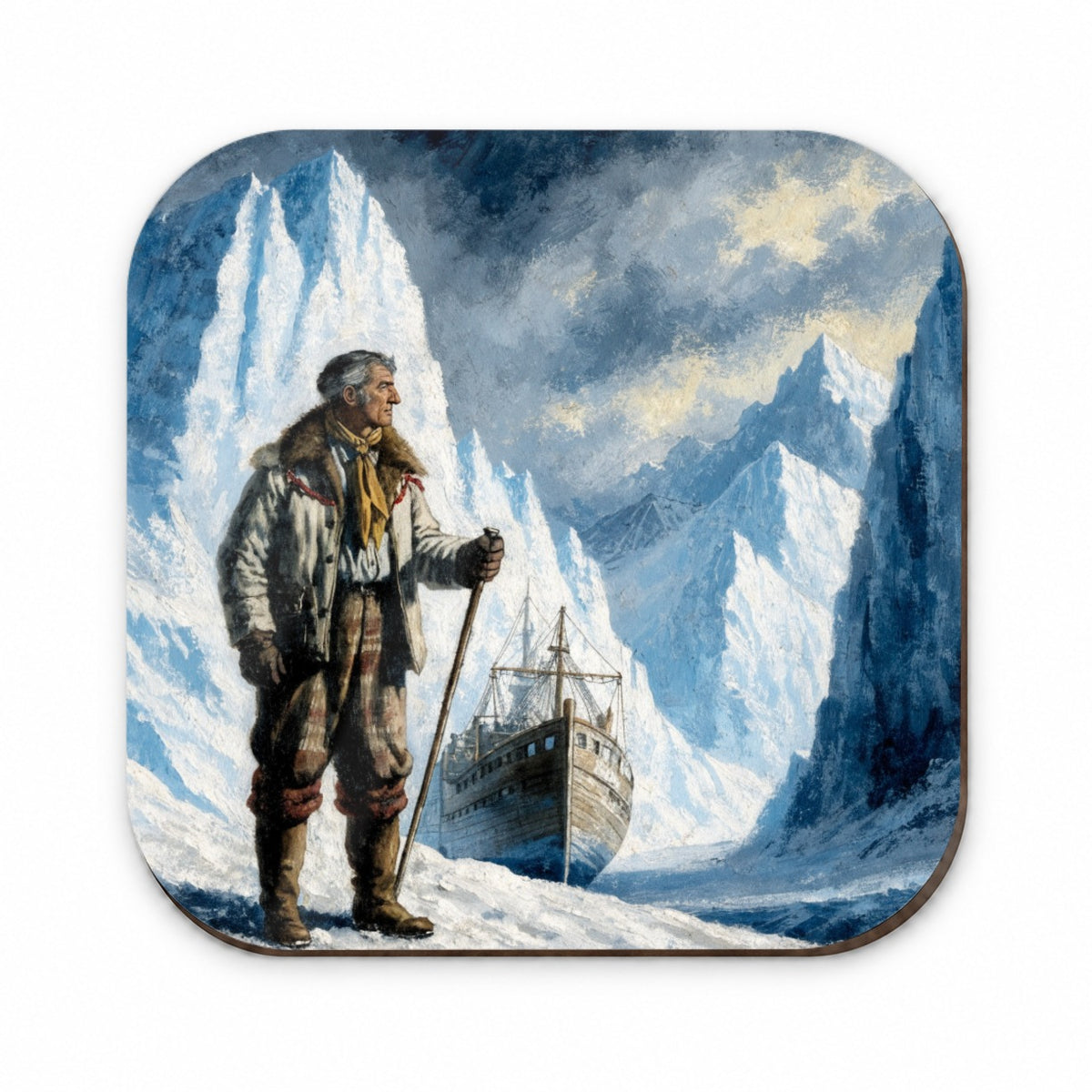 Ernest Shackleton Explorer Fridge Magnet