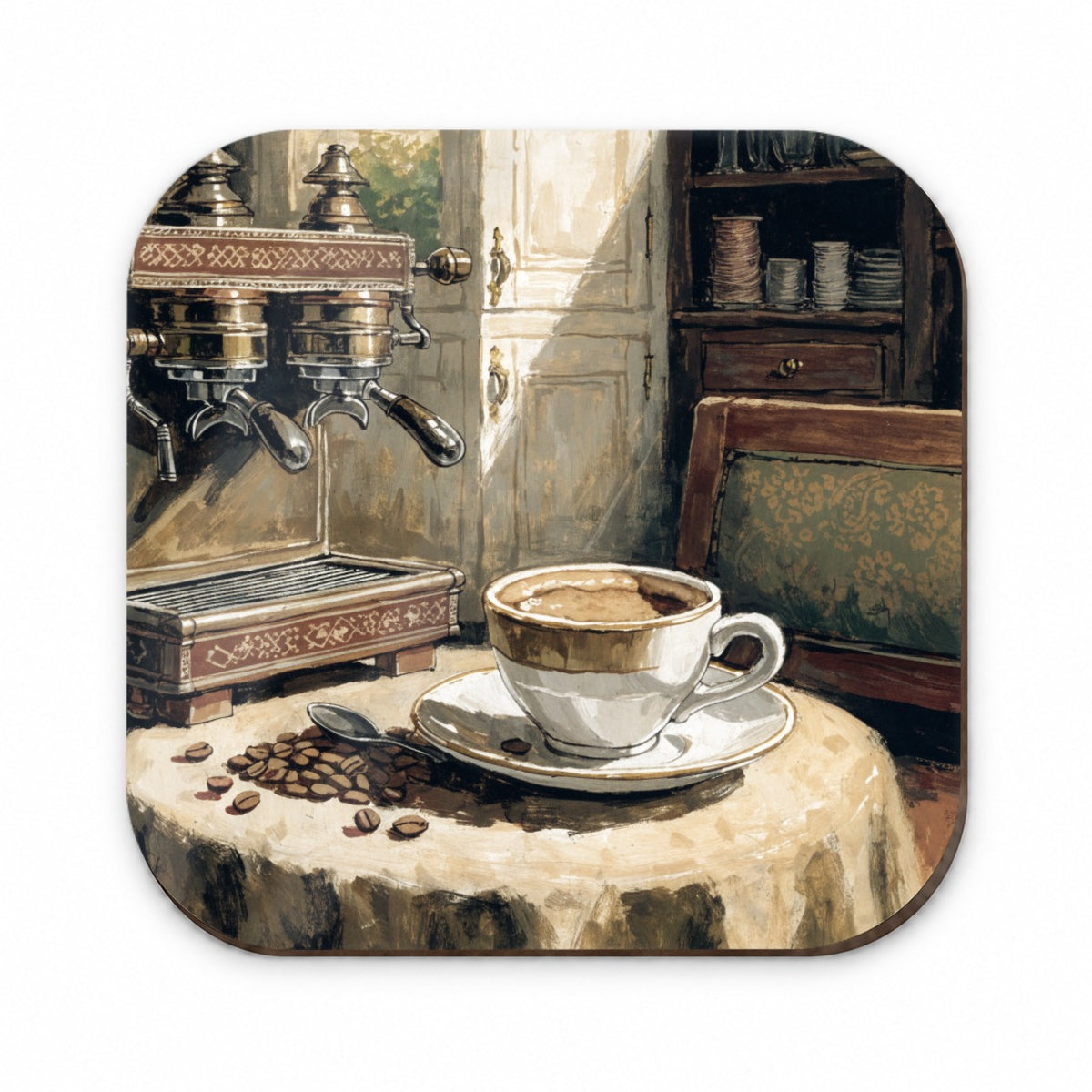 Espresso Coffee Aesthetic Fridge Magnet