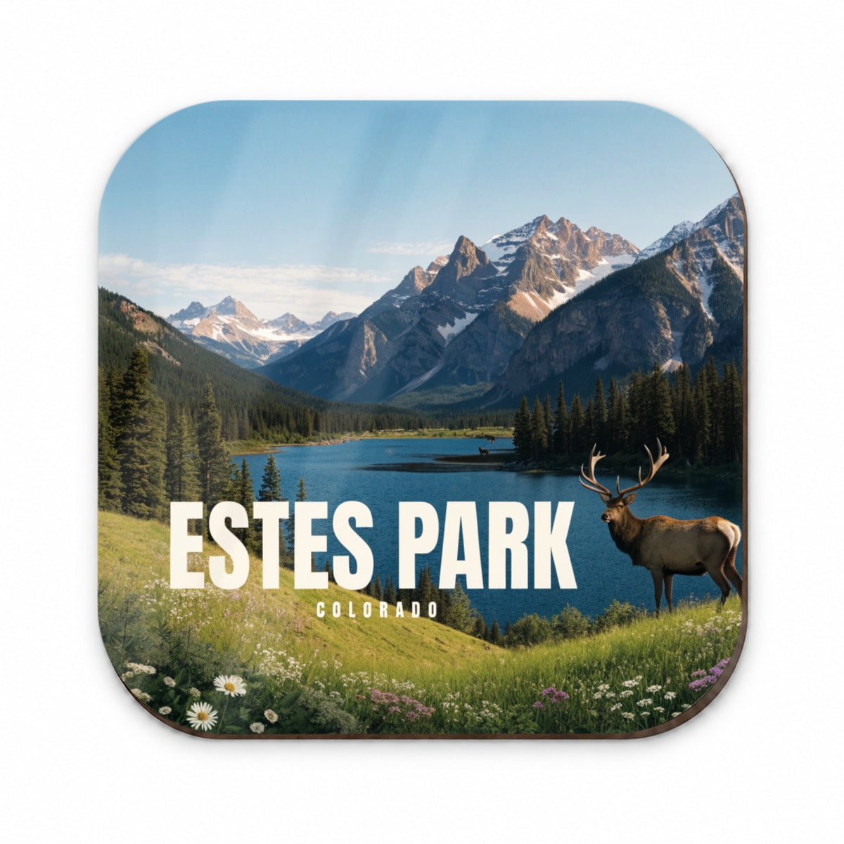 Estes Park Colorado Travel Fridge Magnet