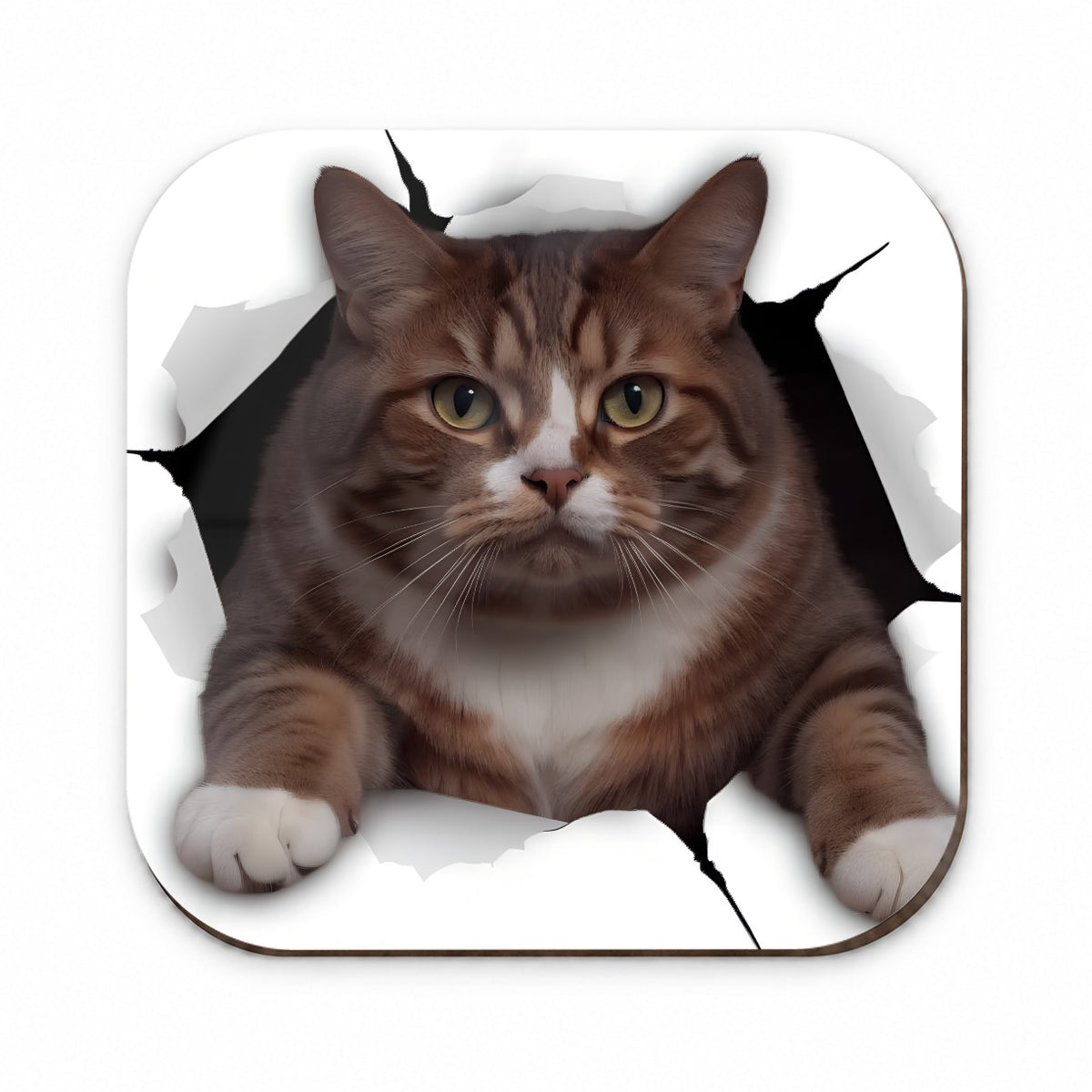 Fat Cat Breakout Fridge Magnet