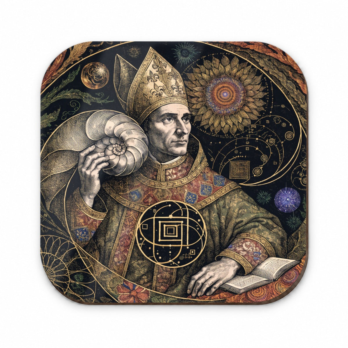Fibonacci Mathematician Fridge Magnet
