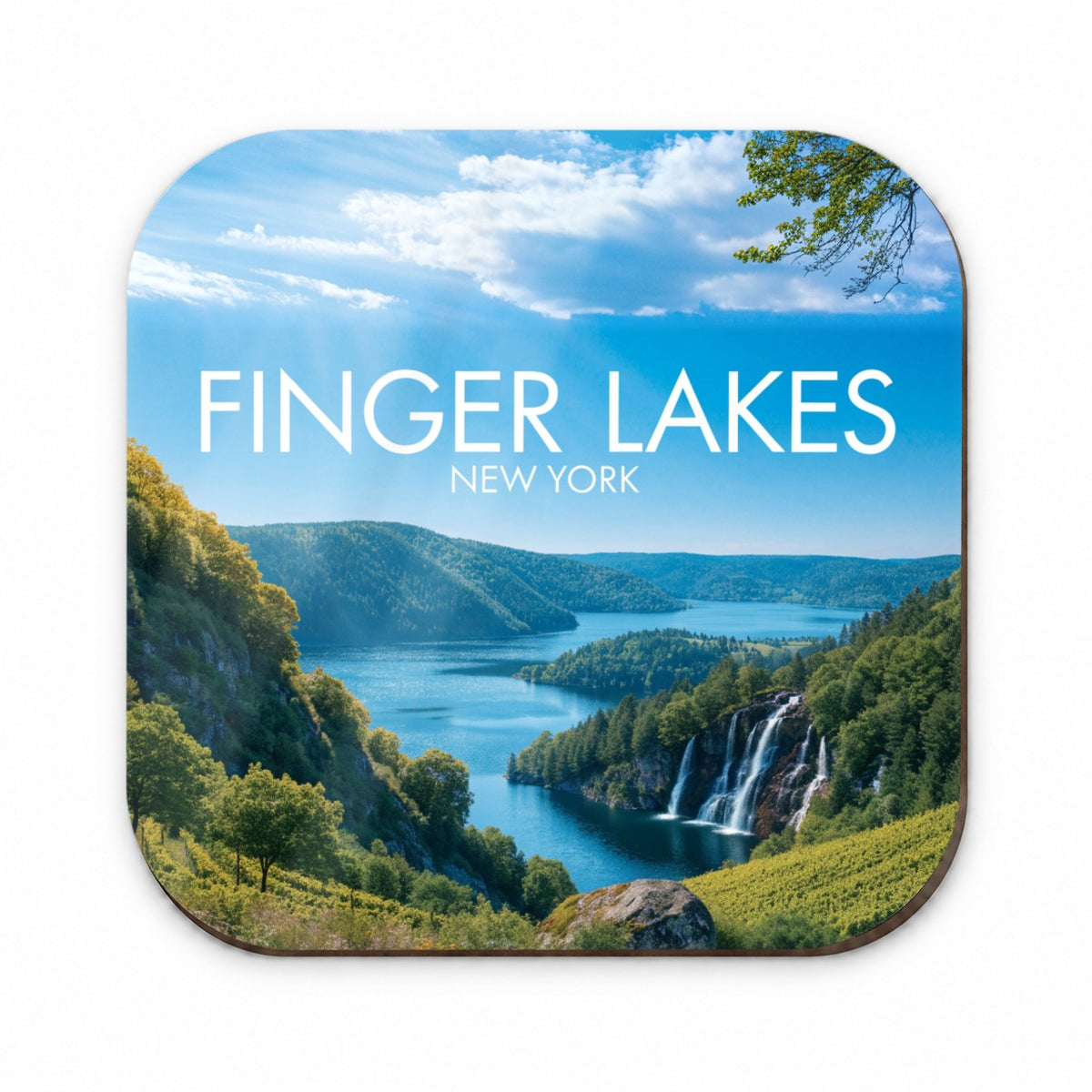 Finger Lakes New York Travel Fridge Magnet