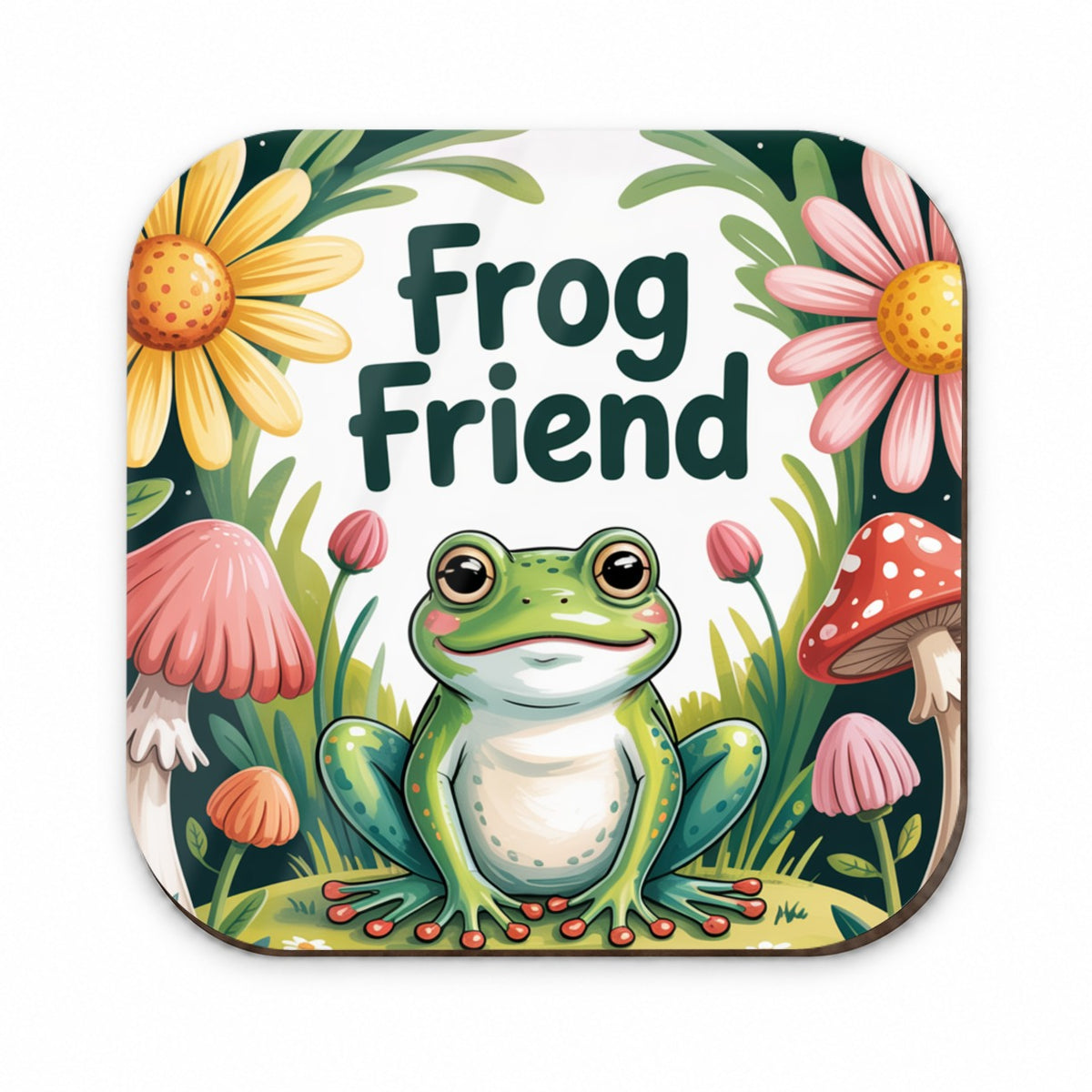 Frog Friend Charming Fridge Magnet