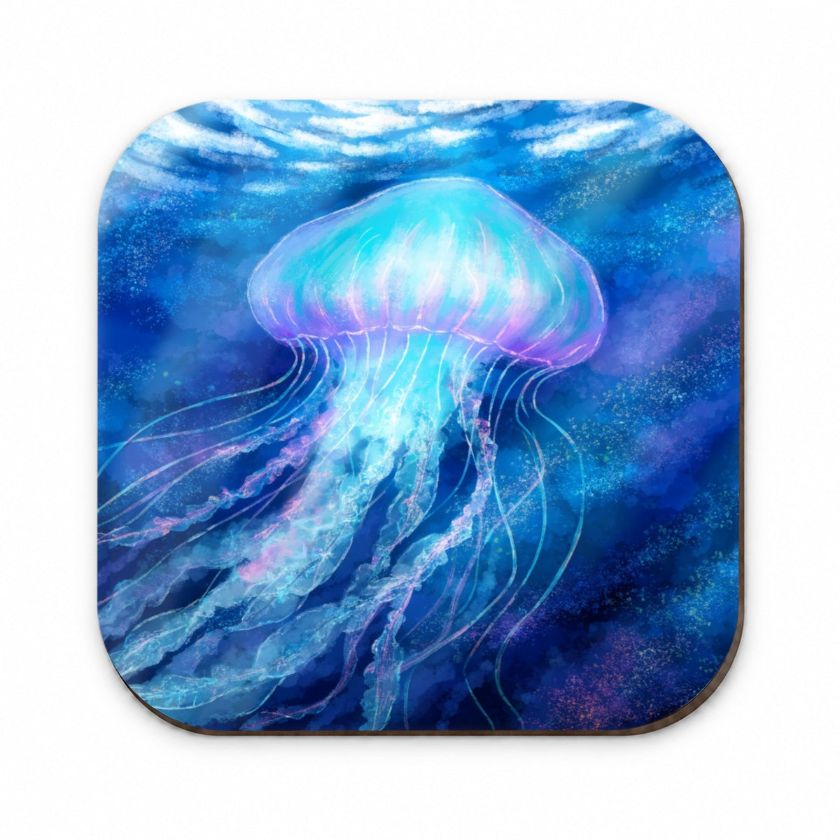 Glowing Jellyfish Ocean Fridge Magnet