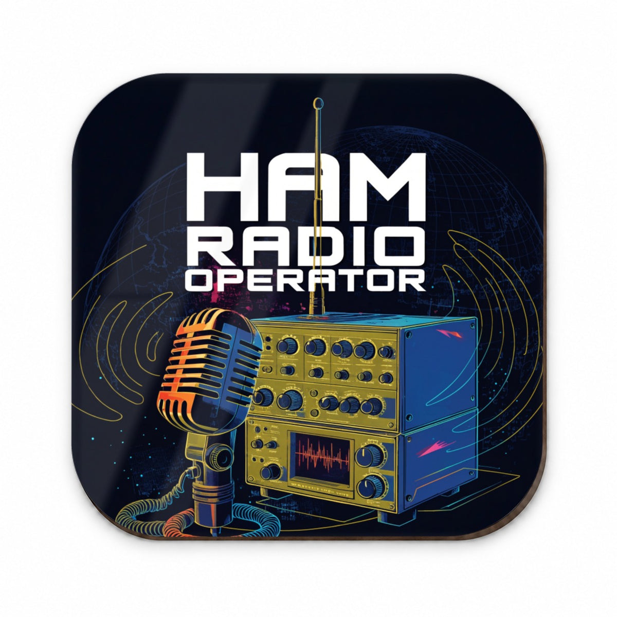 Ham Radio Operator Fridge Magnet