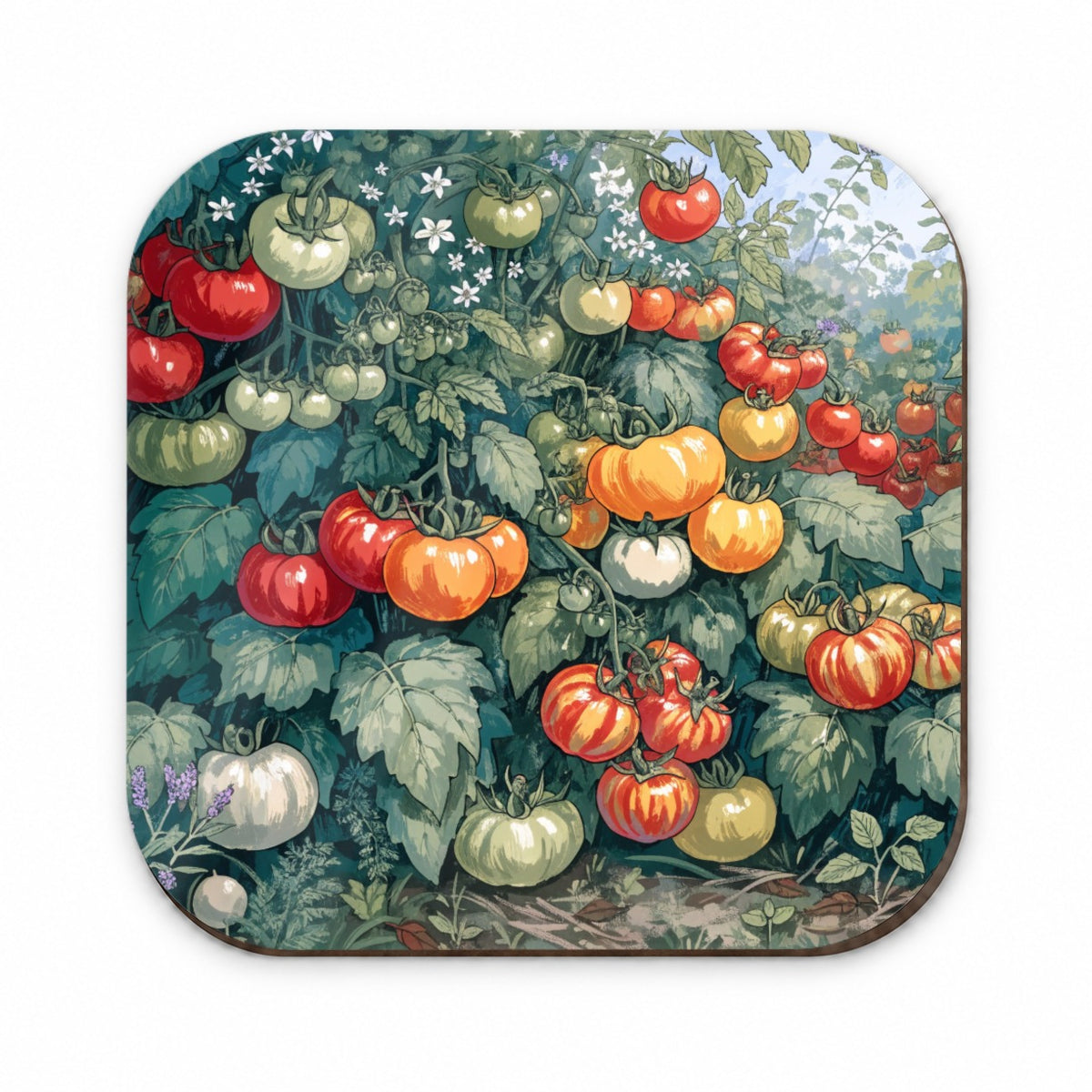 Heirloom Tomato Garden Fridge Magnet