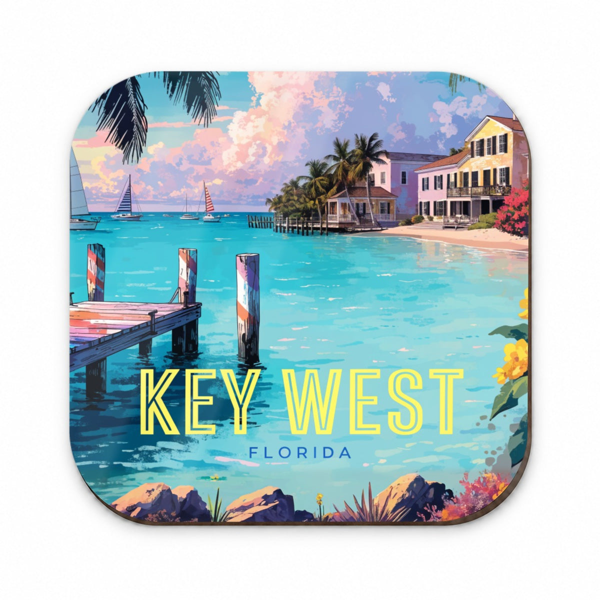 Key West Florida Travel Scenic Fridge Magnet
