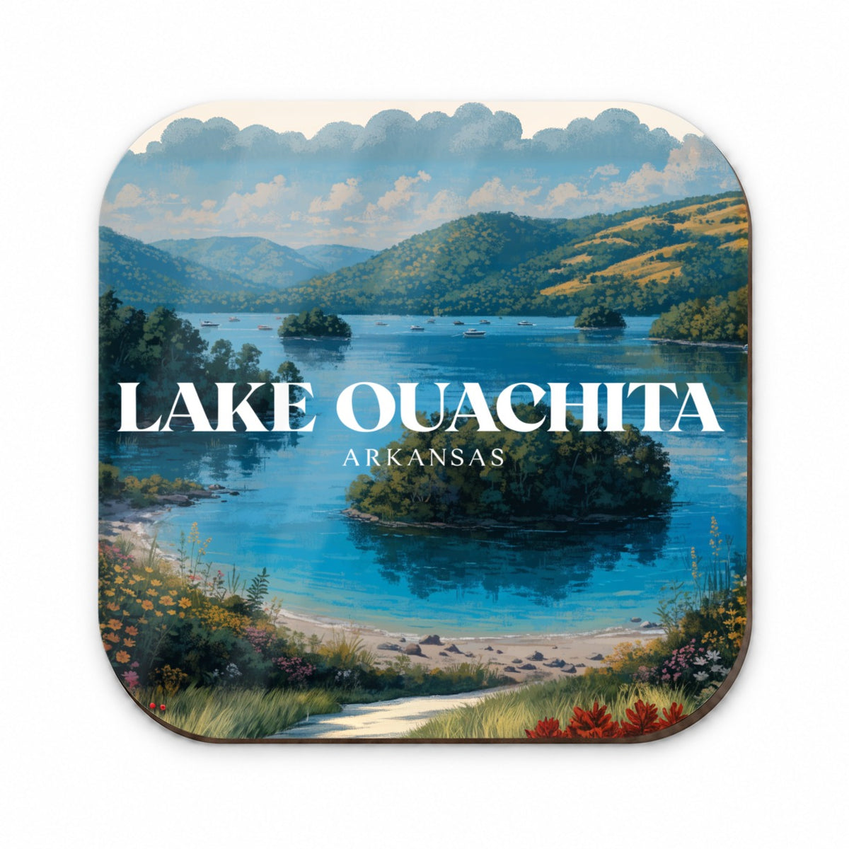 Lake Ouachita Arkansas Travel Fridge Magnet
